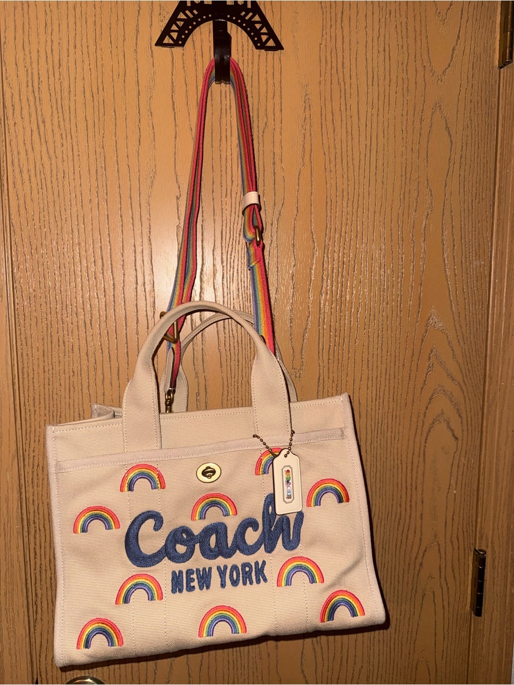 Coach Pride Canvas Tote Bag